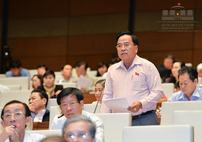 Đại biểu Nguyễn Thanh Xuân phát biểu tại nghị trường Quốc hội. (Ảnh: Quochoi.vn) Đại biểu Nguyễn Thanh Xuân phát biểu tại nghị trường Quốc hội. (Ảnh: Quochoi.vn)