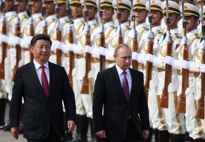 Chủ tịch Trung Quốc Tập Cận Bình và Tổng thống Nga Putin, ảnh: SCMP. Chủ tịch Trung Quốc Tập Cận Bình và Tổng thống Nga Putin, ảnh: SCMP.