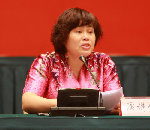 Bà Phan Kim Nga, ảnh: Nhân Dân nhật báo. Bà Phan Kim Nga, ảnh: Nhân Dân nhật báo.