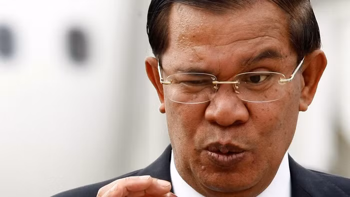 Thủ tướng Campuchia Hun Sen, ảnh: AP. Thủ tướng Campuchia Hun Sen, ảnh: AP.