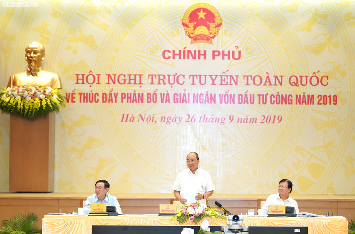 Thủ tướng chủ trì hội nghị. Ảnh: VGP Thủ tướng chủ trì hội nghị. Ảnh: VGP