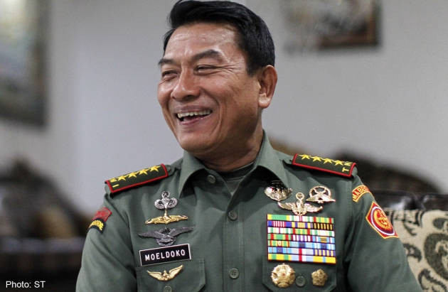 Tướng Moeldoko, Tổng tham mưu trưởng quân đội Indonesia. Tướng Moeldoko, Tổng tham mưu trưởng quân đội Indonesia.