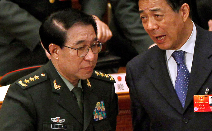 Từ Tài Hậu, Bạc Hy Lai khi còn đương chức. Từ Tài Hậu, Bạc Hy Lai khi còn đương chức.