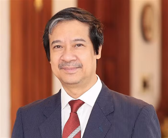 Tân Bộ trưởng Bộ Giáo dục và Đào tạo Nguyễn Kim Sơn, ảnh: moet.gov.vn.