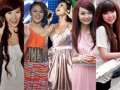 Bảng Nữ giải thưởng ca sĩ triển vọng Làn sóng xanh