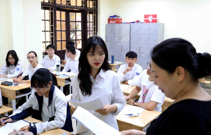 Năm học 2024-2025, Hà Nội tiếp tục triển khai tuyển sinh Chương trình song bằng bậc trung học phổ thông. Ảnh: Thanh Tùng/TTXVN 9EC67AD6-6885-4E39-8F1E-1020F9C-1654783793146.jpeg
