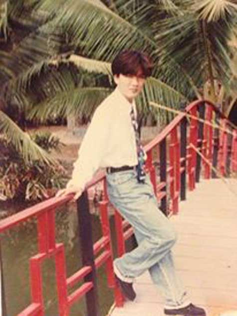 Ngày đó, trông Đàm Vĩnh Hưng khá đẹp trai