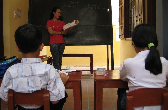 Dạy học trên đảo Trường Sa lớn. Dạy học trên đảo Trường Sa lớn.