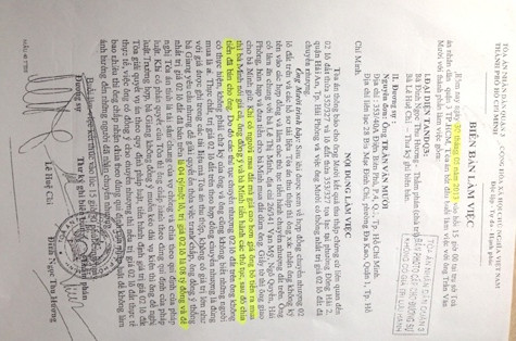 Ông Mười thừa nhận biết có việc chuyển nhượng, mua bán, sang tên và hưởng lợi từ việc này.