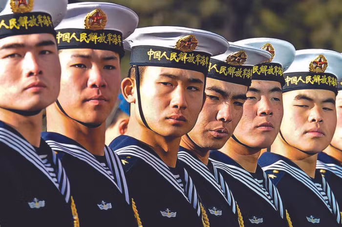 Lính Trung Quốc, hình minh họa.