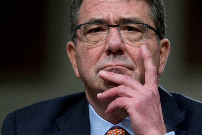Bộ trưởng Quốc phòng Mỹ Ash Carter. Ảnh: Bloomberg. Bộ trưởng Quốc phòng Mỹ Ash Carter. Ảnh: Bloomberg.
