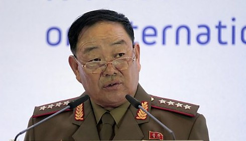 Đại tướng Hyon Yong-chol. Đại tướng Hyon Yong-chol.