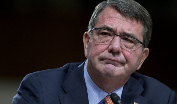 Bộ trưởng Quốc phòng Mỹ Ash Carter lên án mạnh nhất các hành động leo thang của Trung Quốc ở Trường Sa có lẽ là tâm điểm Tân Hoa Xã muốn ám chỉ. Ảnh: AFR. Bộ trưởng Quốc phòng Mỹ Ash Carter lên án mạnh nhất các hành động leo thang của Trung Quốc ở Trường Sa có lẽ là tâm điểm Tân Hoa Xã muốn ám chỉ. Ảnh: AFR.