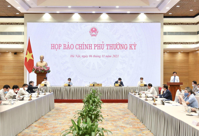 Quang cảnh buổi họp báo. Quang cảnh buổi họp báo.