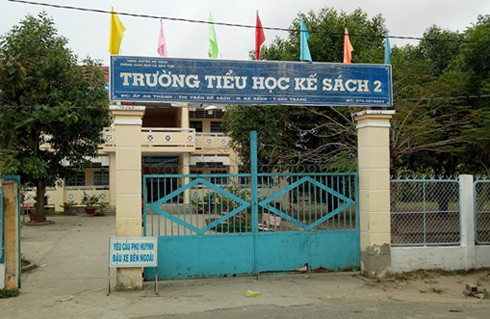 Trường Tiểu học Kế Sách 2. (Ảnh: Đ.Q) Trường Tiểu học Kế Sách 2. (Ảnh: Đ.Q)