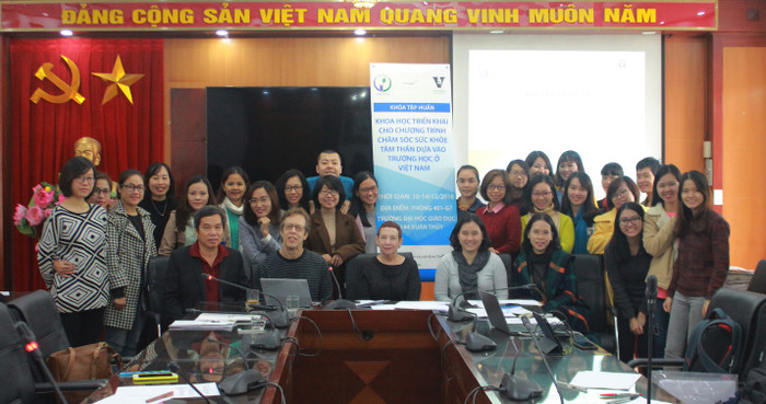 Có hàng chục Hội thảo, seminar, workshop với sự tham gia trình bày của các nhà khoa học, nhà giáo từ các Viện nghiên cứu và cơ sở giáo dục uy tín trên thế giới được tổ chức mỗi năm ở Trường Đại học Giáo dục. Ảnh: NTCC tap huan.jpg