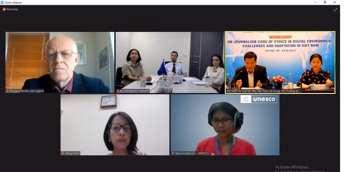 Quang cảnh buổi hội thảo. Ảnh: Đ.T