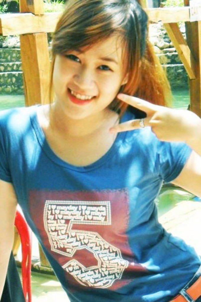 Thí sinh Nguyễn Diệu Linh, Quảng Ninh, ĐH Lao Động - Xã Hội (1368) hồn nhiên, nhí nhảnh.