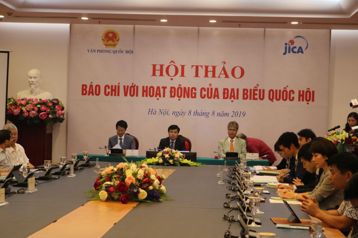 Quang cảnh buổi hội thảo. Ảnh: Đỗ Thơm Quang cảnh buổi hội thảo. Ảnh: Đỗ Thơm