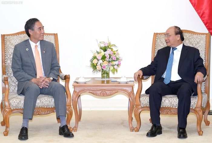 Quang cảnh buổi tiếp. Ảnh: VGP