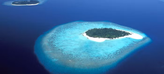 Đảo Feydhoo Finolhu của Maldives được Trung Quốc thuê lại với giá 4 triệu USD trong 50 năm. Ảnh: maldivesindependent.com.