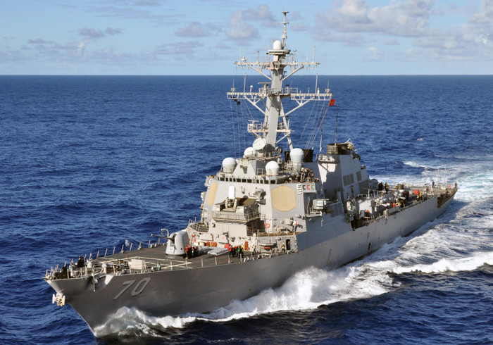 Tàu khu trục USS Hopper, ảnh: Wikipedia. Tàu khu trục USS Hopper, ảnh: Wikipedia.