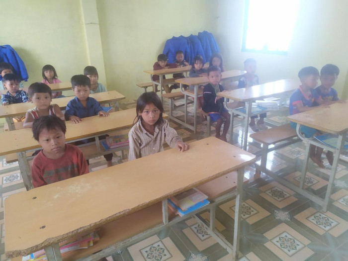 Buổi học đầu tiên sau nhiều ngày nghỉ hè. Ảnh: MK