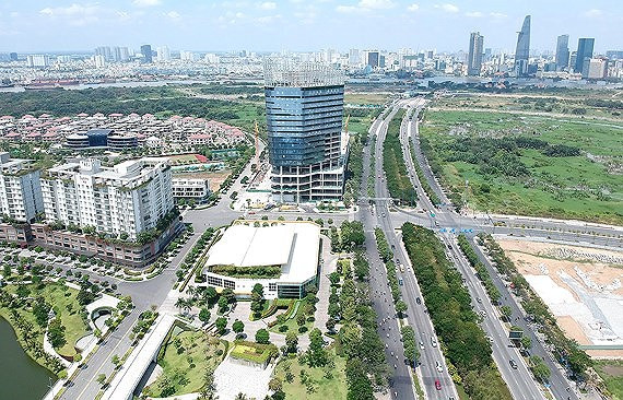 Một góc Thủ Thiêm hiện nay. (Ảnh: Cao Thăng - Báo Sài Gòn Giải Phóng Điện tử) Một góc Thủ Thiêm hiện nay. (Ảnh: Cao Thăng - Báo Sài Gòn Giải Phóng Điện tử)
