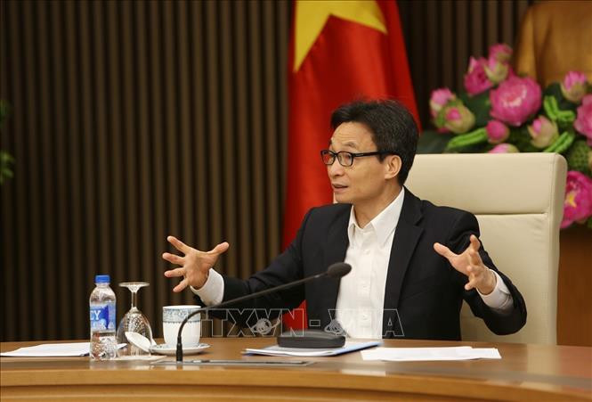 Phó Thủ tướng Vũ Đức Đam chủ trì cuộc họp. Ảnh: TTXVN Phó Thủ tướng Vũ Đức Đam chủ trì cuộc họp. Ảnh: TTXVN