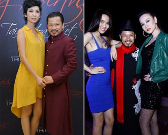 Hùng Cửu Long bên các mỹ nhân Việt.