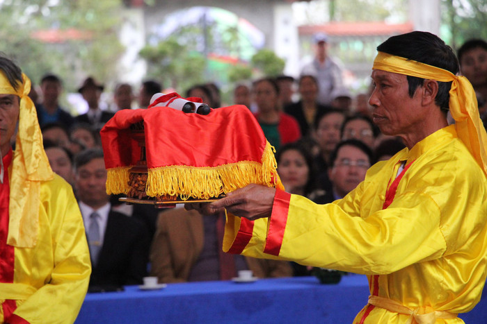 Lễ hội Minh Thề đã được Bộ Văn hóa Thể thao và Du lịch nâng tầm cấp Quốc gia vào năm 2018, là di sản văn hóa phi vật thể. (Ảnh: Lã Tiến) Lễ hội Minh Thề đã được Bộ Văn hóa Thể thao và Du lịch nâng tầm cấp Quốc gia vào năm 2018, là di sản văn hóa phi vật thể. (Ảnh: Lã Tiến)