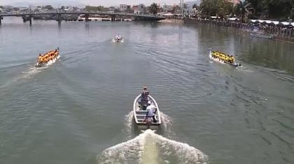 Giải quy tụ 6 đội đua thuyền mạnh từ các tỉnh: Cần Thơ, Kiên Giang, An Giang, Hậu Giang, Bình Dương và Bình Thuận. Giải quy tụ 6 đội đua thuyền mạnh từ các tỉnh: Cần Thơ, Kiên Giang, An Giang, Hậu Giang, Bình Dương và Bình Thuận.