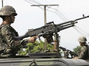 Binh sỹ Thái Lan tại tỉnh miền Nam Thái Lan, Narathiwat. Ảnh minh họa: Reuters. Binh sỹ Thái Lan tại tỉnh miền Nam Thái Lan, Narathiwat. Ảnh minh họa: Reuters.