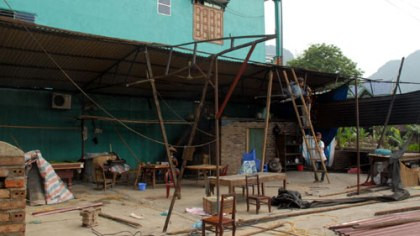 Những ngôi nhà bị mưa đá, gió lốc làm hư hại tại Cao Bằng. Ảnh: Báo Cao Bằng. Những ngôi nhà bị mưa đá, gió lốc làm hư hại tại Cao Bằng. Ảnh: Báo Cao Bằng.