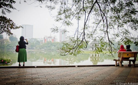 Hình ảnh Hồ Gươm yên bình trong một buổi sớm mai. Ảnh: Nhiếp ảnh gia Sivan Askayo. Hình ảnh Hồ Gươm yên bình trong một buổi sớm mai. Ảnh: Nhiếp ảnh gia Sivan Askayo.