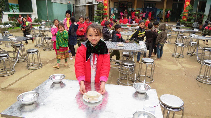 Hình ảnh học trò vùng cao, tự tay làm cỗ Tết ảnh 10 Hình ảnh học trò vùng cao, tự tay làm cỗ Tết ảnh 10