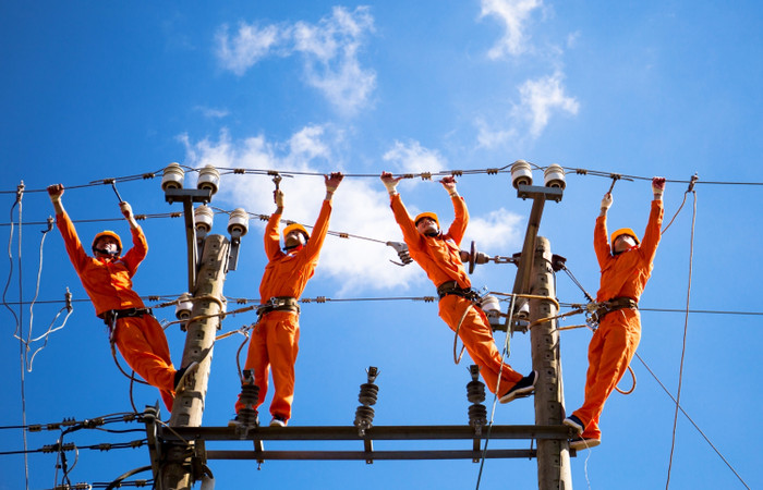 Chặng cuối của mạnh điện quốc gia đã tạo lên những bứt phá của ngành. (Ảnh: EVN)