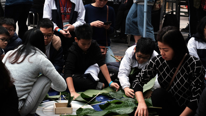 Các khâu chuẩn bị cũng được các em sẵn sàng và kỹ lưỡng.