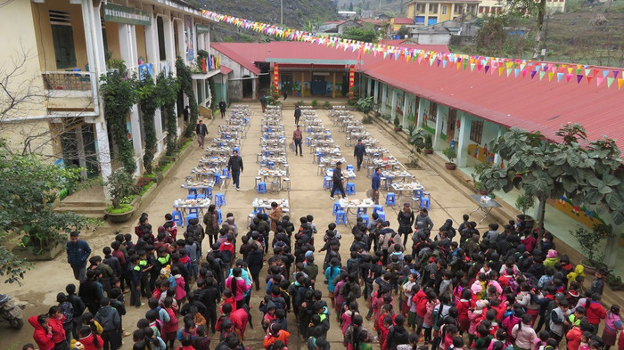 Hình ảnh học trò vùng cao, tự tay làm cỗ Tết ảnh 11 Hình ảnh học trò vùng cao, tự tay làm cỗ Tết ảnh 11