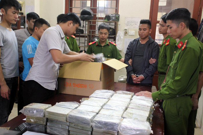 Số lượng ma túy thu giữ tại Bạch Thông (Bắc K ạn) Số lượng ma túy thu giữ tại Bạch Thông (Bắc K ạn)