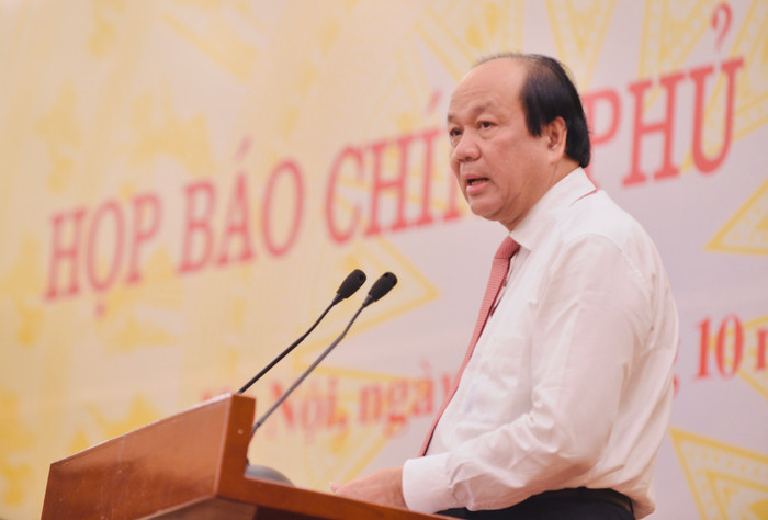 Bộ trưởng Mai Tiến Dũng. Ảnh: Nhật Bắc/VGP Bộ trưởng Mai Tiến Dũng. Ảnh: Nhật Bắc/VGP