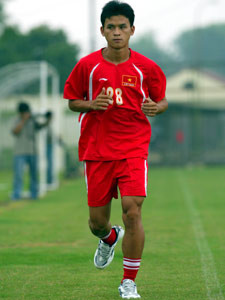 Cầu thủ Lương Văn Được Em. Ảnh: Internet. Cầu thủ Lương Văn Được Em. Ảnh: Internet.