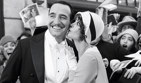 Hình ảnh trong phim "The Artist". Ảnh: Hollywood Reporter. Hình ảnh trong phim "The Artist". Ảnh: Hollywood Reporter.