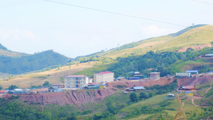 Cụm điểm trường Cao Chải hôm nay. Ảnh: LC Cụm điểm trường Cao Chải hôm nay. Ảnh: LC