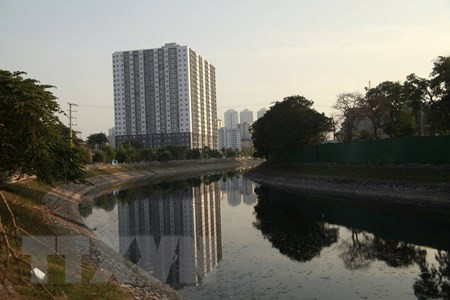Dự án nhà ở xã hội Đồng Mồ-Đại Kim (quận Hoàng Mai, Hà Nội). (Ảnh: TTXVN) Dự án nhà ở xã hội Đồng Mồ-Đại Kim (quận Hoàng Mai, Hà Nội). (Ảnh: TTXVN)