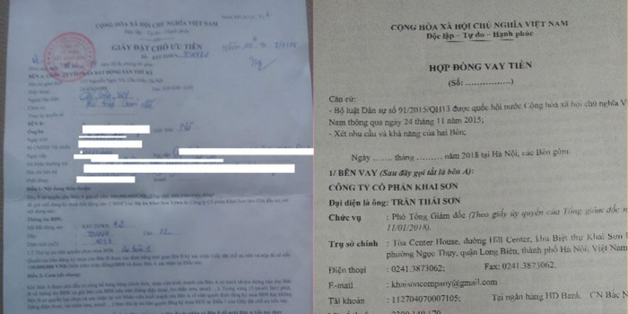 Với Giấy đặt chỗ ưu tiên và Hợp đồng vay tiền như vậy, khách hàng có nguy cơ "ném tiền qua cửa sổ" (Ảnh: TP) Với Giấy đặt chỗ ưu tiên và Hợp đồng vay tiền như vậy, khách hàng có nguy cơ "ném tiền qua cửa sổ" (Ảnh: TP)
