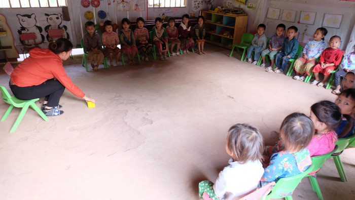 Lớp học của cô Chim Thị Mừng, lớp của cô Mừng được đánh giá cao, hoàn thành xuất sắc 100% chỉ tiêu đảm bảo chất lượng giáo dục. Ảnh: LC Lớp học của cô Chim Thị Mừng, lớp của cô Mừng được đánh giá cao, hoàn thành xuất sắc 100% chỉ tiêu đảm bảo chất lượng giáo dục. Ảnh: LC