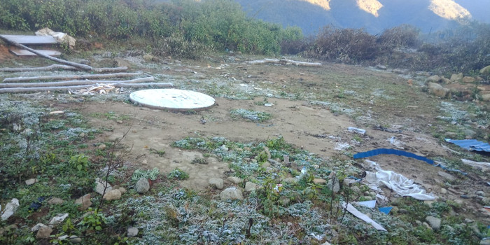 Một ngày băng giá ở Sín Chải B.