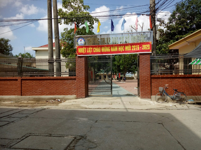 Trường trung học cơ sở Ngư Lộc có Hiệu trưởng mới sau nhiều năm lùm xùm. Ảnh: CTV