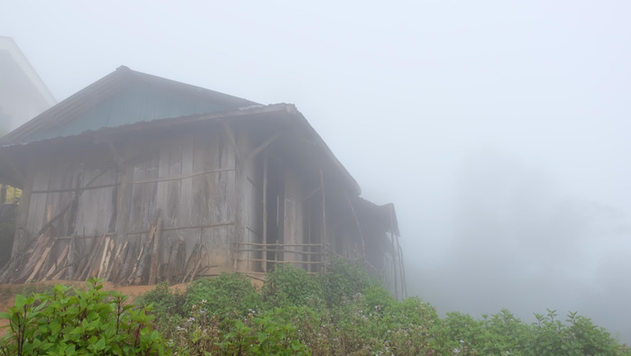 Lớp học chìm trong sương mù. Lớp học chìm trong sương mù.